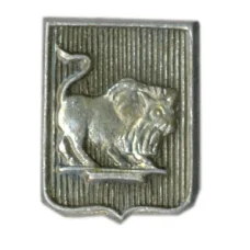 Значок Зубр (аверс)