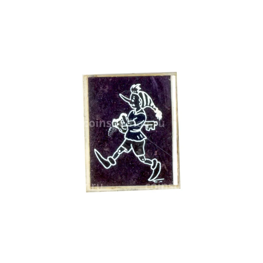 Значок Буратино