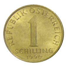 Монета 1 шиллинг 1990 года Австрия (аверс)