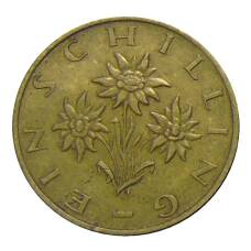 Монета 1 шиллинг 1980 года Австрия (реверс)