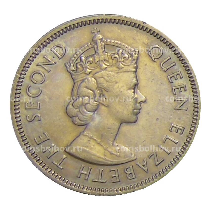 Монета 50 центов 1972 года Гонконг (вид 2)