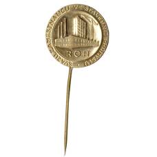 Значок Профсоюз рабочих строительных профессий (Чехословакия)