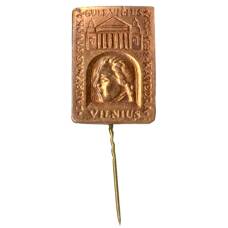 Значок Вильнюс -архитектор Лауринас Гуцавичюс