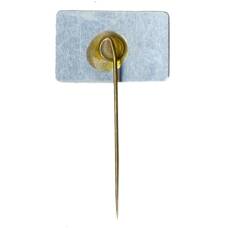 Значок Москва-выставка Оливетти 1966 год (вид 2)