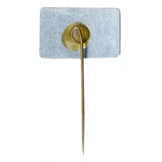 Значок Москва-выставка Оливетти 1966 год (вид 2)