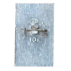 Значок И.Тургенев — 150 лет со дня рождения (вид 2)