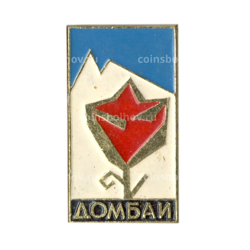Значок Домбай