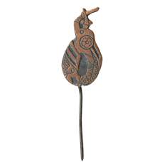 Значок Воин с мечом