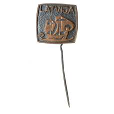 Значок Латвия