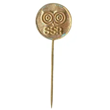 Значок рекламный SSR