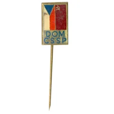 Значок Договор о сотрудничестве Чехословакия-СССР