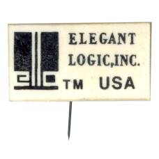 Значок рекламный ELEGANT LOGIC