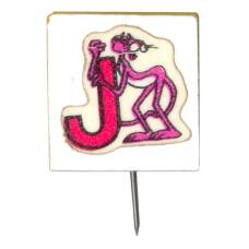 Значок Розовая пантера