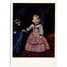 Открытка живопись Диего Веласкес де Сильва «Инфанта Маргарита»