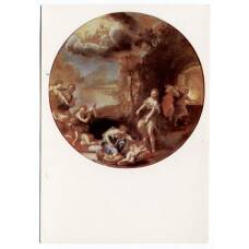 Открытка живопись Франческо Альбани «Триумф Дианы»