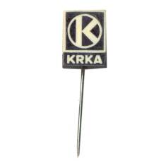 Значок рекламный фармкомпании КРКА (Югославия)