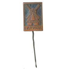 Значок Латвия