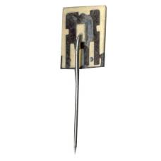 Значок рекламный фармкомпании KRKA (вид 2)