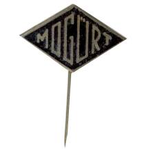 Значок рекламный MOGURT