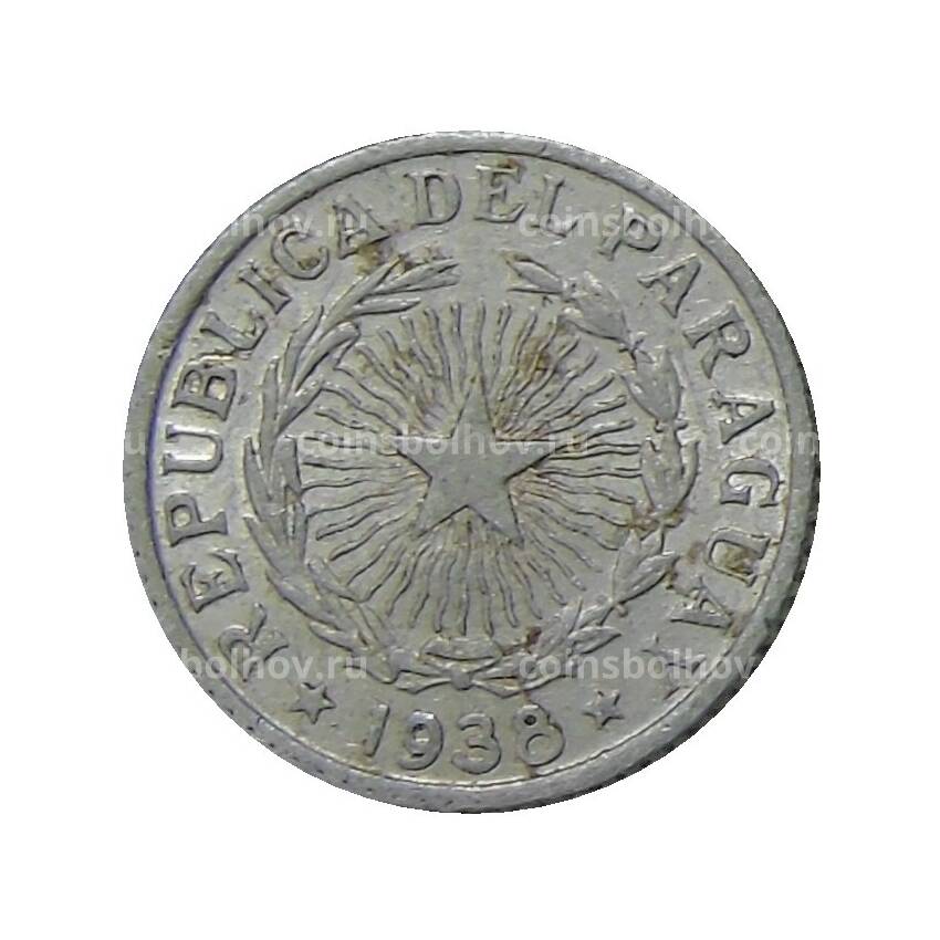 Монета 1 песо 1938 года Парагвай (вид 2)