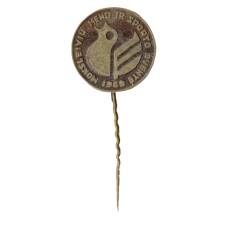 Значок праздник искусств и спорта 1969 год