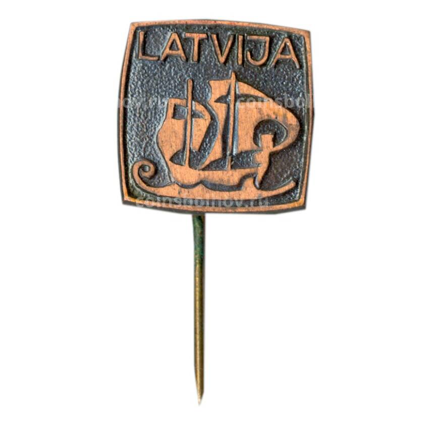 Значок Латвия