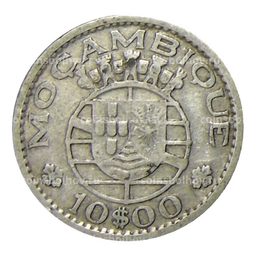 Монета 10 эскудо 1952 года Португальский Мозамбик