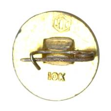 Значок Москва — Город герой (вид 2)