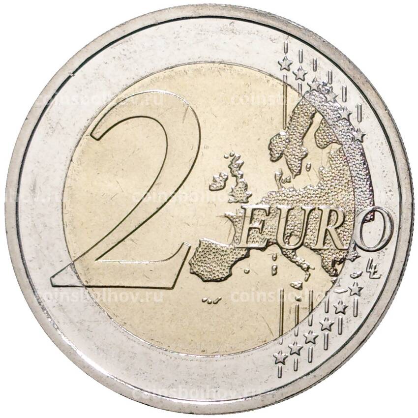 Монета 2 евро 2021 года A Германия «Федеральные земли Германии — Саксония-Анхальт (Магдебургский собор)» (вид 2)