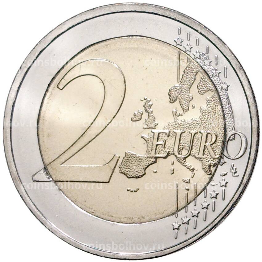 Монета 2 евро 2021 года F Германия «Федеральные земли Германии — Саксония-Анхальт (Магдебургский собор)» (вид 2)