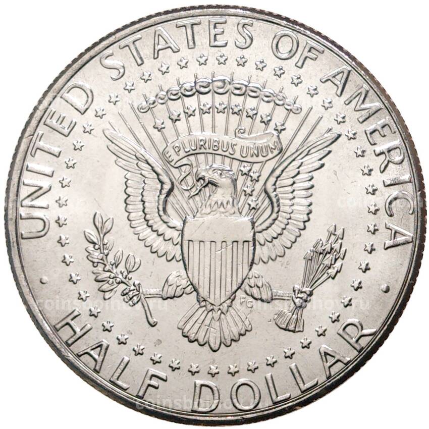 Монета 1/2 доллара (50 центов) 2021 года D США (вид 2)