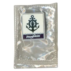 Значок Речфлот (фиолетовый) (аверс)