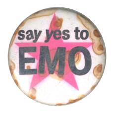 Значок «Скажи «да» ЭМО»