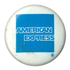 Значок рекламный Американ Экспресс