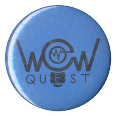 Значок рекламный WoW QUEST