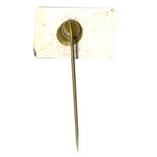 Значок Москва — Выставка «Оливетти -1966 год» (вид 2)