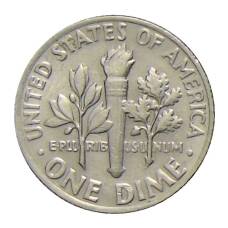 Монета 1 дайм (10 центов) 1978 года США (реверс)