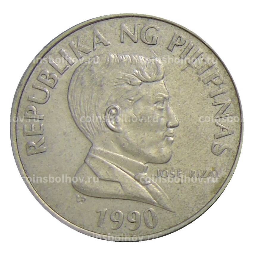 Монета 1 песо 1990 года Филиппины
