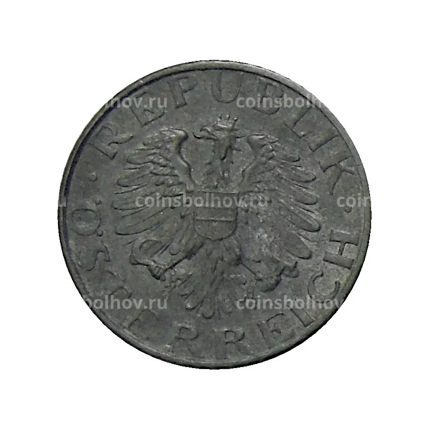 Монета 5 грошей 1953 года Австрия (вид 2)