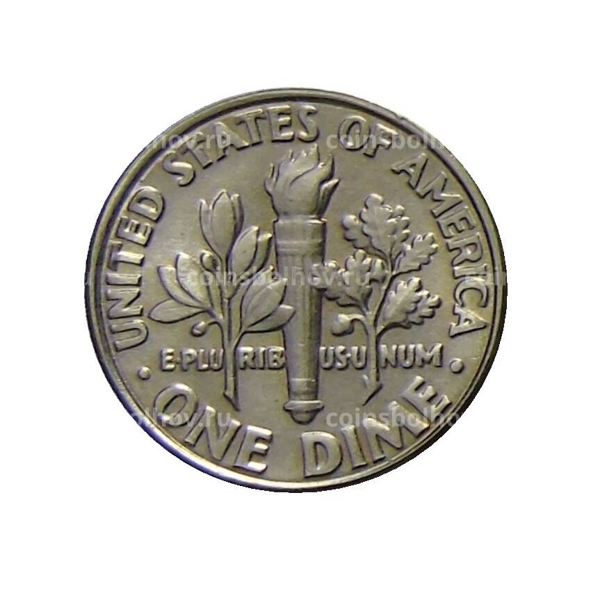 Монета 1 дайм (10 центов) 1998 года P США (вид 2)