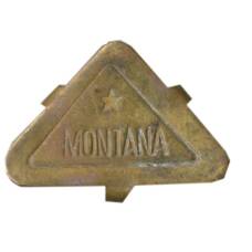 Значок рекламный MONTANA