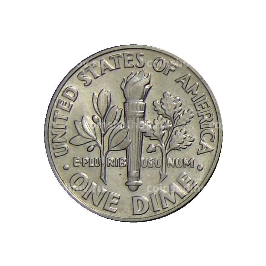Монета 1 дайм (10 центов) 1994 года D США (вид 2)