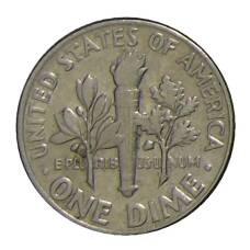 Монета 1 дайм (10 центов) 1970 года D США (реверс)