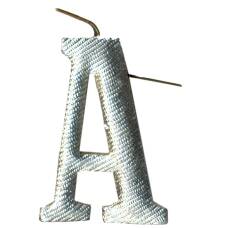 Значок кокарда буква  «A»