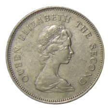 Монета 1 доллар 1980 года Гонконг (реверс)