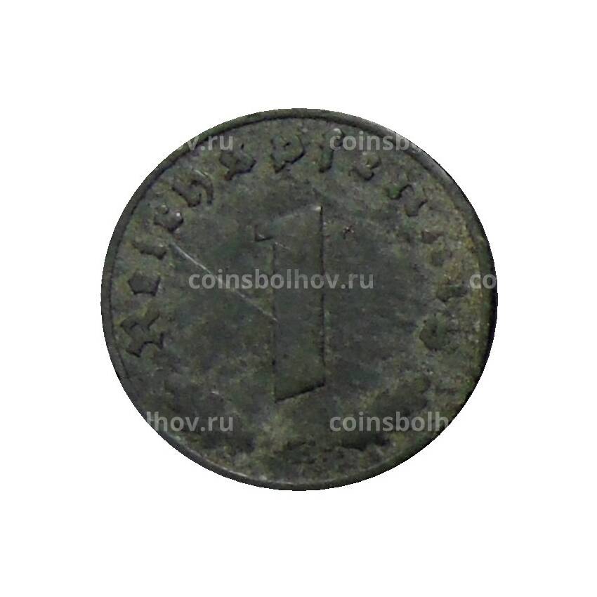 Монета 1 рейхспфенниг 1942 года E Германия (вид 2)