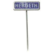 Значок рекламный Hergeth (Германия)