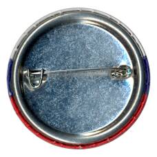 Значок «Я выбрал президента России» (металлический без даты) (вид 2)