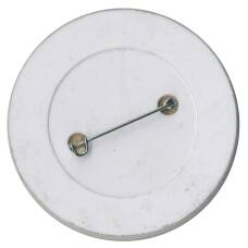 Значок «Я выбрал президента России» (пластмассовый с датой) (вид 2)