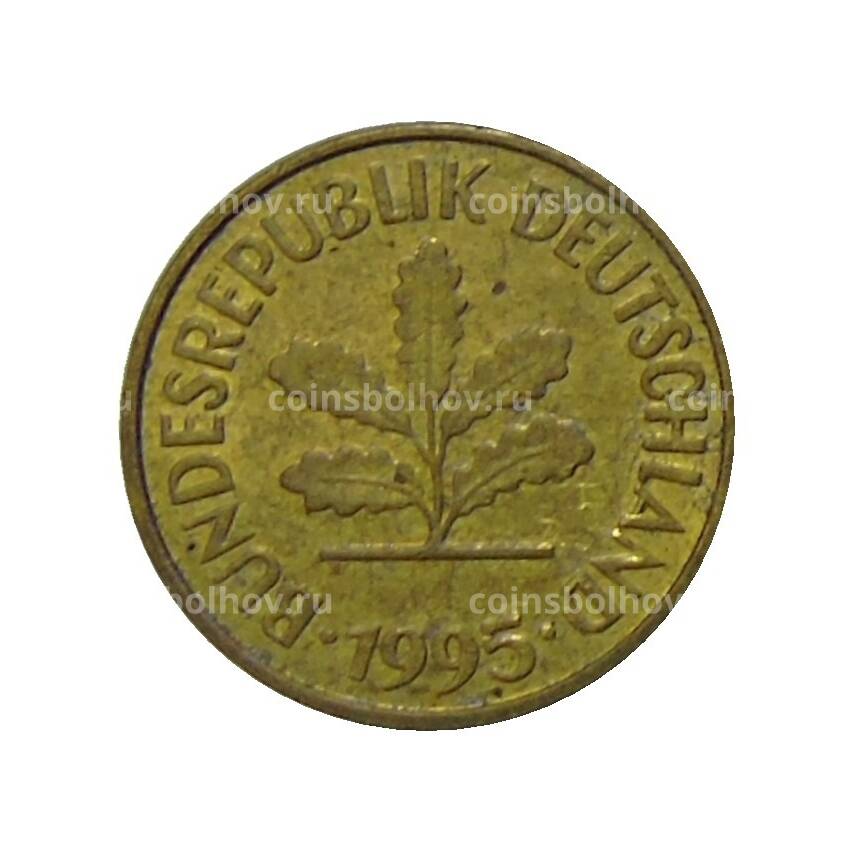 Монета 5 пфеннигов 1995 года G Германия